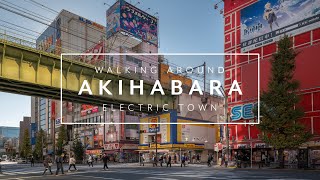 Japan Walk 4k | Walking around Akihabara Tokyo Electric Town