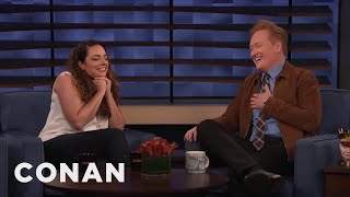 Conan Interviews His Assistant Sona Movsesian | CONAN on TBS