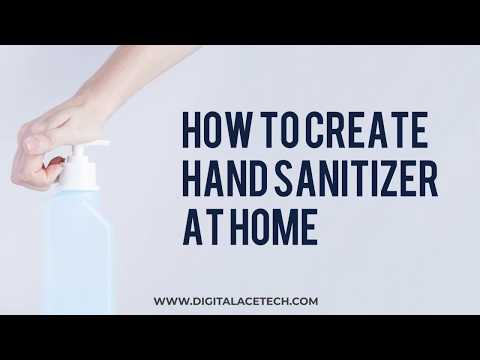 How To Make Your Own Hand Sanitizer At Home DIY | Covid-19