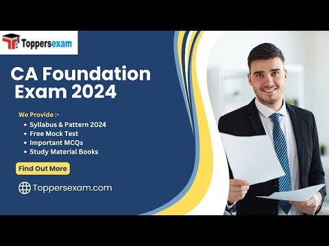 CA FOUNDATION Online Test Series 2024, Question Bank, Exam Pattern, Free Mock Practice