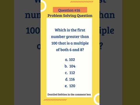 GMAT Daily Questions #gmat#gmatfocus #gmatprep  #studyabroad #shorts #maths #exam#gmatproblemsolving