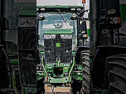 Tractor in field #johndeere #johndeeretractor #tractors #tractorvideo #agriculture #agricultural