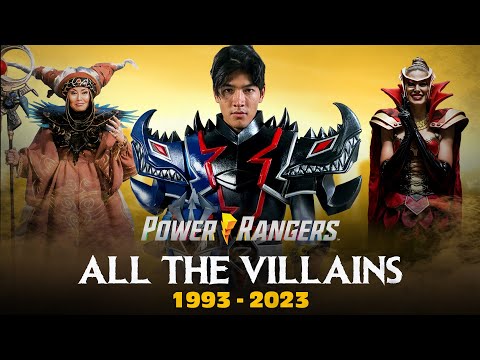 Meet all the main villains of Power Rangers