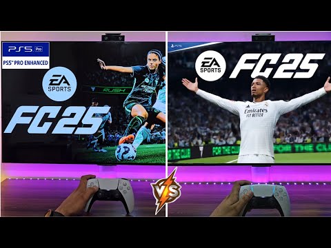 EA FC25 (PS5 PRO Vs PS5 Slim) Comparison