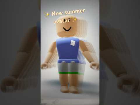 ✨ New summer avatar ✨ #summerdays #roblox #summer #avatar