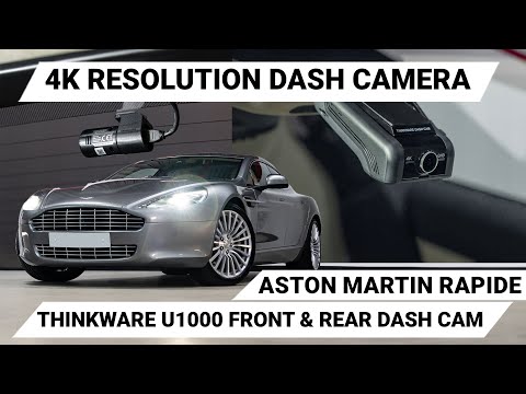 Thinkware U1000 4K Dash Cam Installation on Aston Martin | Expert Review & Features