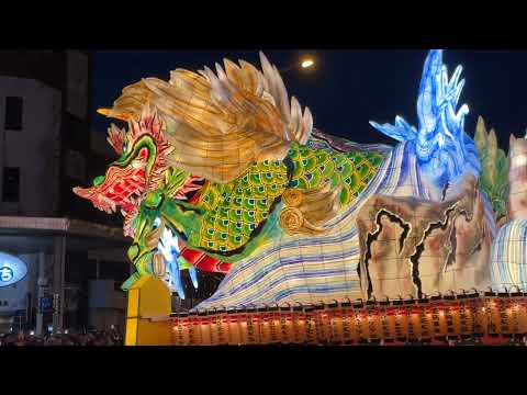 2024青森ねぶた祭り　8月2日　青森菱友会(りょうゆうかい)　運行開始〜進行囃子