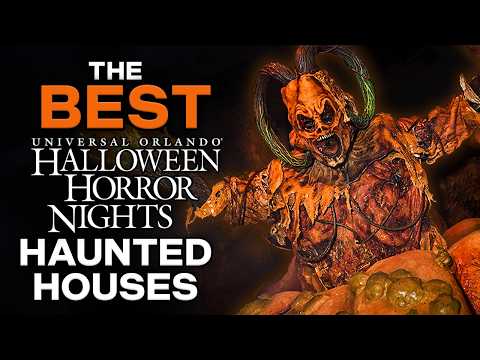 The BEST Halloween Horror Nights Haunted Houses