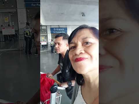 Vlog #1042 Moments At The Airport Before Take Off / Ninoy Aquino International Airport Terminal 1