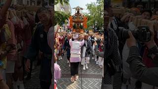 2023 横浜伊勢佐木町 グランドフィナーレ神輿パレード  第15回 横濱開港祭 Festival portable shrine Matsuri YOKOHAMA Japan #shorts