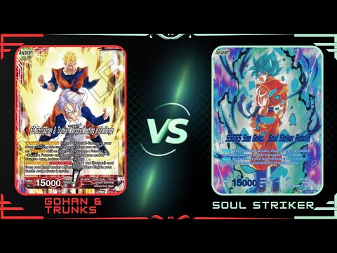 Future Gohan & Trunks vs Soul Striker : Set 23 DBS Locals