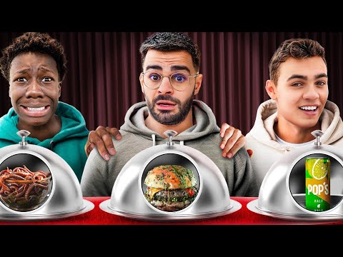 Eating THE World's Worst Foods Challenge !