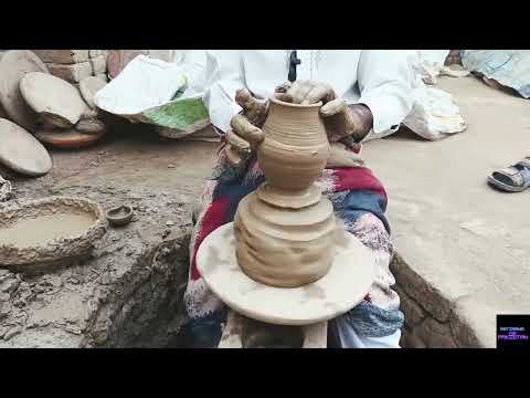 Skilled Pakistani Clay Creations: Artistry in Earthy Utensil