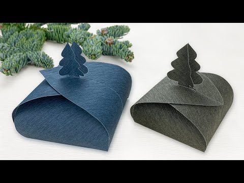 Gift Wrapping Ideas｜Christmas Gift Box Origami / How to make Gift Box?