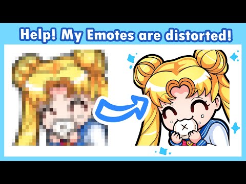 Why Your Emotes Look DISTORED at 28x28 Pixels