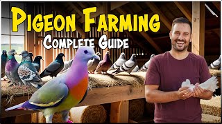 PIGEON FARMING | How to raise Pigeons for Meat and Eggs at Home