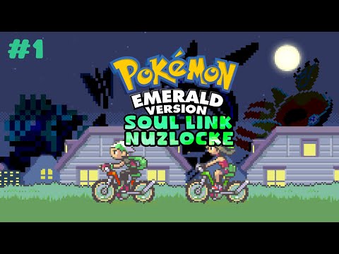 PKMN Emerald Soul Link Nuzlocke! | DAY 1!