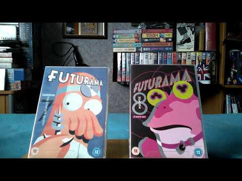 My Futurama DVD Haul: Season 5-8