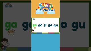 Magsanay Magbasa "ga ge gi go gu" 🥰👍 #learntoread #phonicslesson #readingforgrade1 #pagbasatagalog