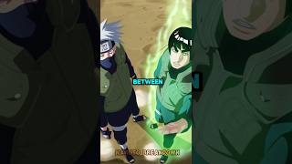 "Kakashi vs. Guy: Who Would Win? Kamui vs. Eighth Gate Explained!#anime #viralvideo #naruto #shorts