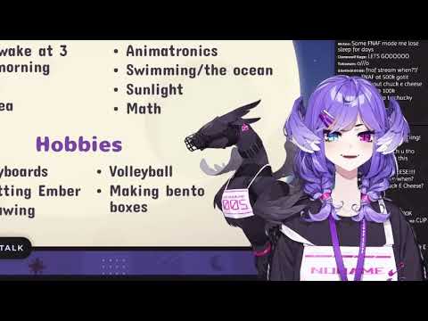 Selen Tatsuki's Fear of Animatronics + 500K Subs Goal [Nijisanji EN]