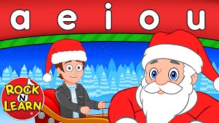 Jingle Vowels - A E I O U - Rock 'N Learn Christmas Vowel Song for Kids