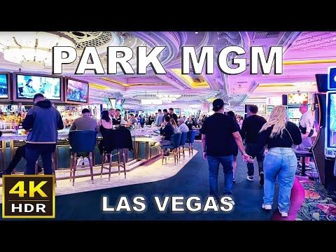 [4K HDR] Park MGM Las Vegas Walking Tour | 2024