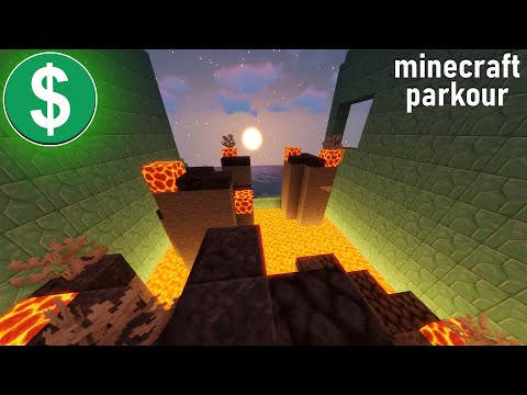 Minecraft Parkour Gameplay No Copyright (4K)