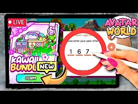 FREE CAWAII PROMO CODE 😍🎁 IN AVATAR WORLD 🌎😍 PAZU SECRET 🌎PAZU WORLD 🌎