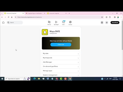 How to use Snapchat account using chrome Browser desktop laptop