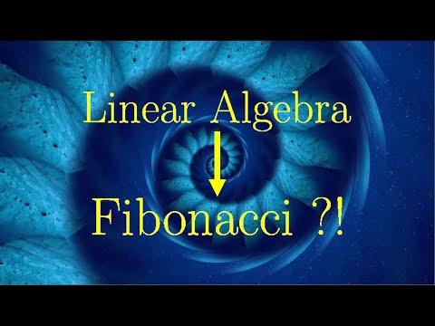 Finding Fibonacci general term using LINEAR ALGEBRA