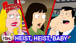 Stan, Francine and Roger Plan a Grocery Store Bank Heist (Clip) | American Dad | TBS