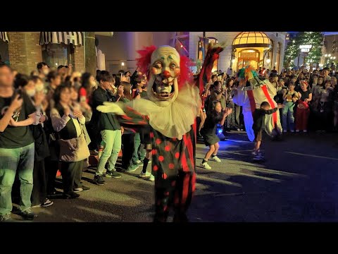 【USJ】平日でも超大混！ハロウィーン・ホラー・ナイト 2024年10月11日 サイコサーカス ＆ ポゼの人形達 / ゾンビ・デ・ダンス