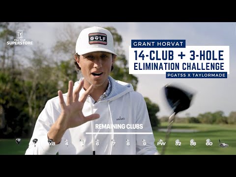 Use It & Lose It: @GrantHorvatGolfs Takes On the 14-Club Elimination Challenge