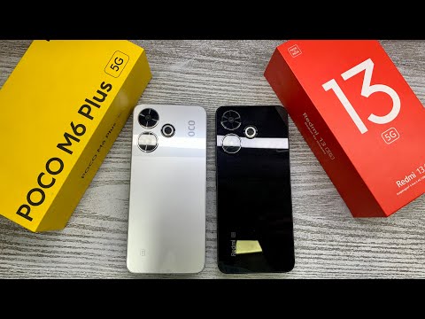 Poco M6 Plus vs Redmi 13 5g - Speed Test 🔥| Same Processor 🎮 | 6gb ram / 128gb storage