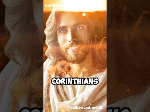 "Living in Love: The Power of 1 Corinthians 16:14"| God Message Live | #jesus #motivation #shorts