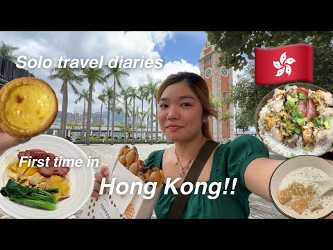 HONG KONG VLOG SOLO TRAVEL- Doing tourist things, eating, and going home :D SE Asia #21