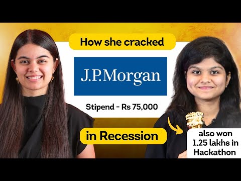 How she cracked JP Morgan & Microsoft Copilot Hackathon ? | Step by Step Internship Process