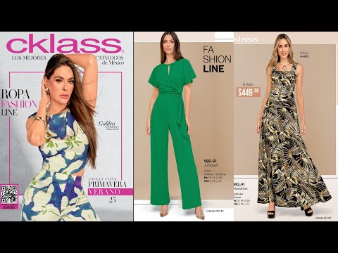 CATÁLOGO  CKLASS  ROPA  DAMA  PRIMAVERA  VERANO  2025  FASHIONLINE