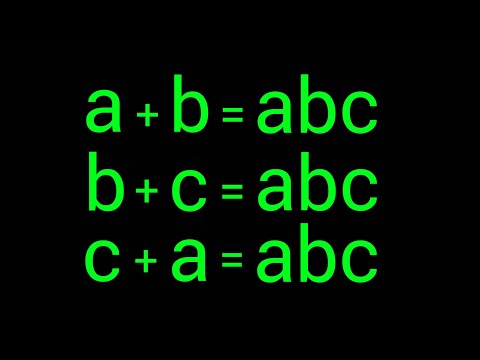 A Nice Algebra Problem | How to solve for a , b and c