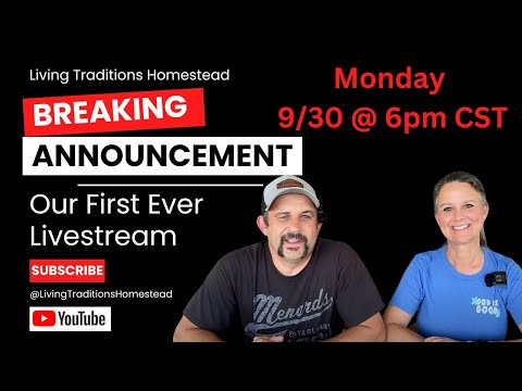 Our First EVER Livestream!