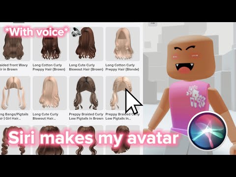 Siri Makes My Roblox Avatar 🤔😱 *WITH VOICE* ✨