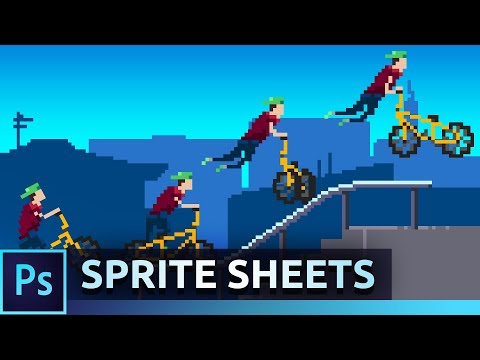 Animate Pixel Art Sprites | Photoshop Tutorial