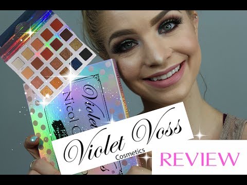 NEW VIOLET VOSS X NICOLE CONCILIO PALETTE REVIEW|SWATCHES