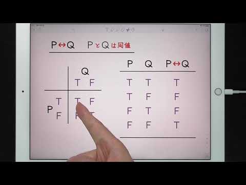 真理値表 【高校数学の授業】