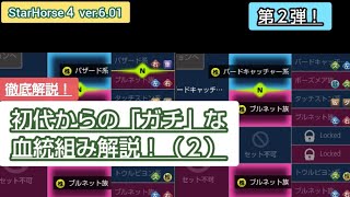 スタホ４【初代からの「ガチ」な血統組み解説！（２）】