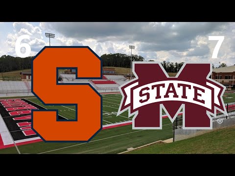 NCAA 14 Mascot Mashup Tournament Meme Team Side: 6 Syracuse VS 7 Mississippi State Semifinals