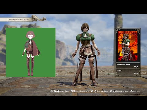 SoulCalibur 6; Anya Melfissa (Steampunk), Hololive ID custom character video guide by Zeno XC