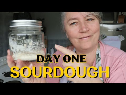 Let's Make Our First Sourdough Starter Together | DAY ONE