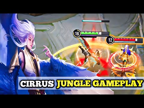 Cirrus Jungle Gameplay | Best Jungle Meta Heroes Cirrus | Honor of Kings - HoK